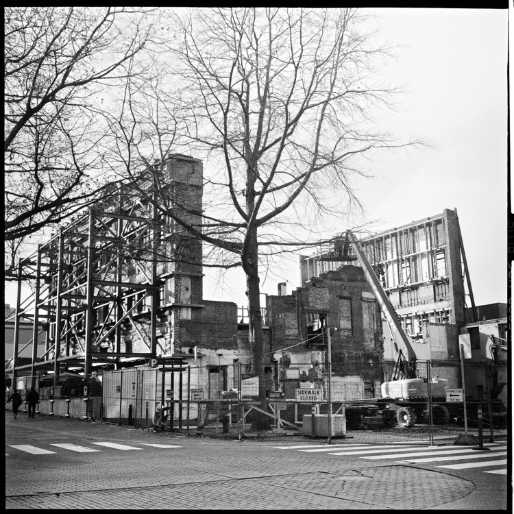 The Ducks Building, all that remains