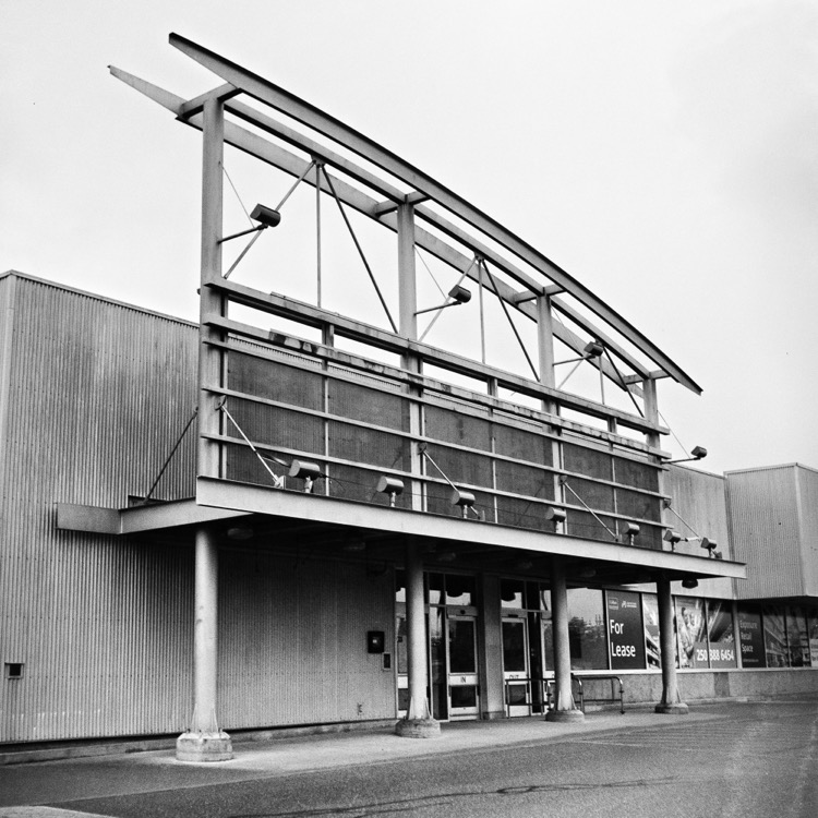 Abandoned Marquee, Terminal Mall, Nanaimo