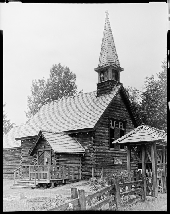 Log Church, French Creek, BC