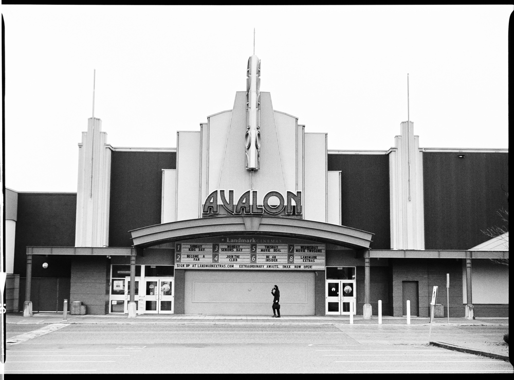 One of the old multiplexes in Nanaimo still features new releases but attendance is not nearly as high these days