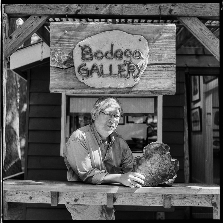 Rolando Outside His Old Gallery