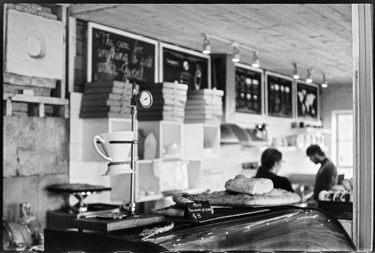 Pizza Boxes, Imagine Studio Cafe